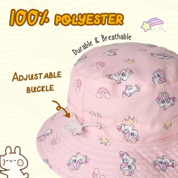FURTALK Baby Sun Hat Toddler Boys Girls Bucket Hat for Kids 0-5 Years UPF 50+ Child Summer Hats