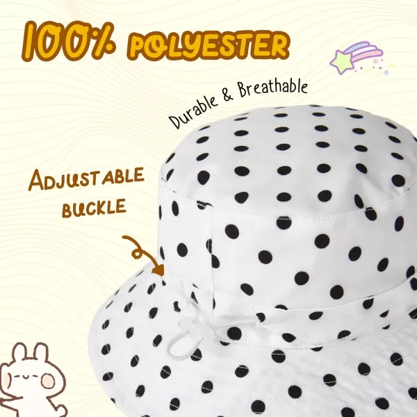 FURTALK Baby Sun Hat Toddler Boys Girls Bucket Hat for Kids 0-5 Years UPF 50+ Child Summer Hats