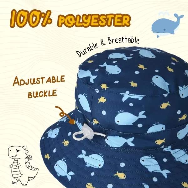 FURTALK Baby Sun Hat Toddler Boys Girls Bucket Hat for Kids 0-5 Years UPF 50+ Child Summer Hats