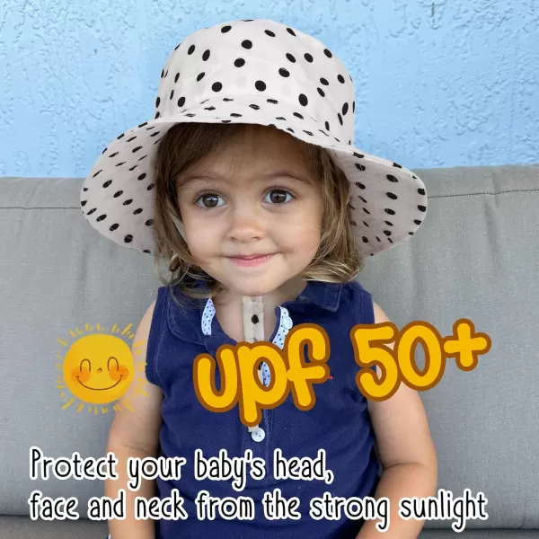FURTALK Baby Sun Hat Toddler Boys Girls Bucket Hat for Kids 0-5 Years UPF 50+ Child Summer Hats