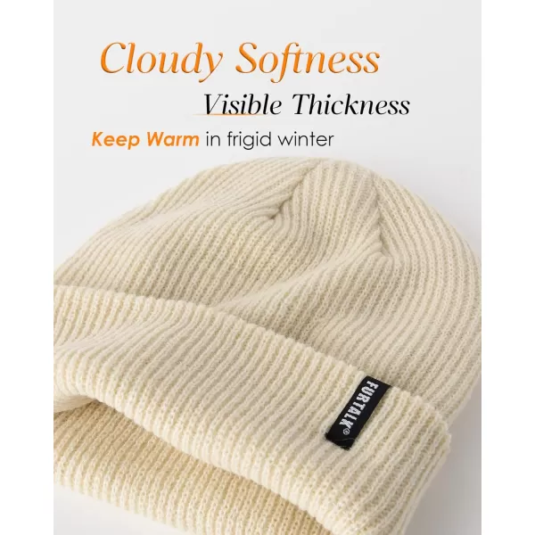 FURTALK Beanie Hat for Women Men Winter Hat Womens Cuffed Beanies Knit Skull Cap Warm Ski Hats