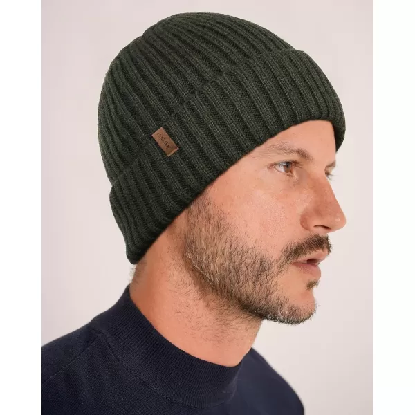 FURTALK Beanie Men Women Warm Winter Hats Acrylic Knit Cuffed Beanie Daily Beanie Hat Unisex Plain Skull Cap