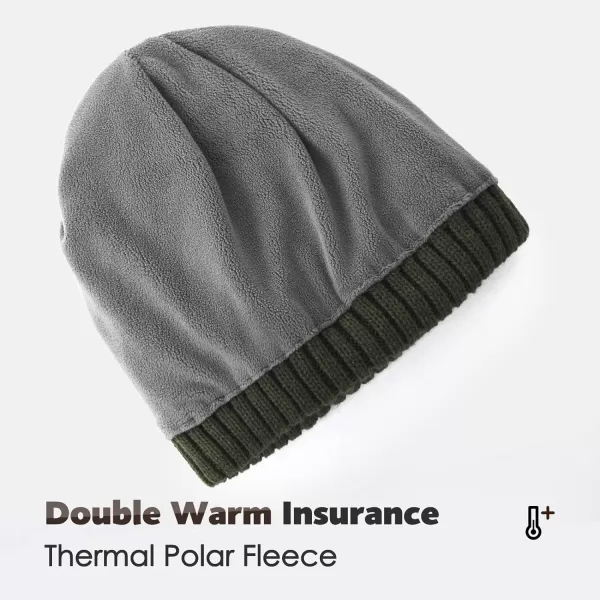 FURTALK Beanie Men Women Warm Winter Hats Acrylic Knit Cuffed Beanie Daily Beanie Hat Unisex Plain Skull Cap