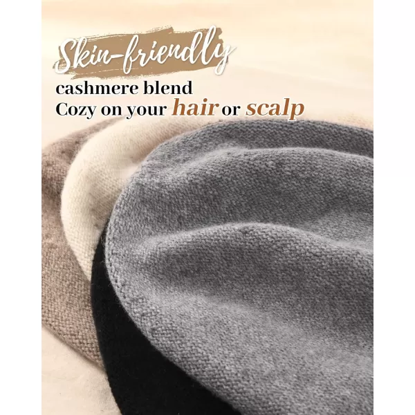 FURTALK Cashmere Slouchy Beanies for Women Winter Hats Soft Warm Beanie Hat Ladies Wool Knitting Skull Beanies