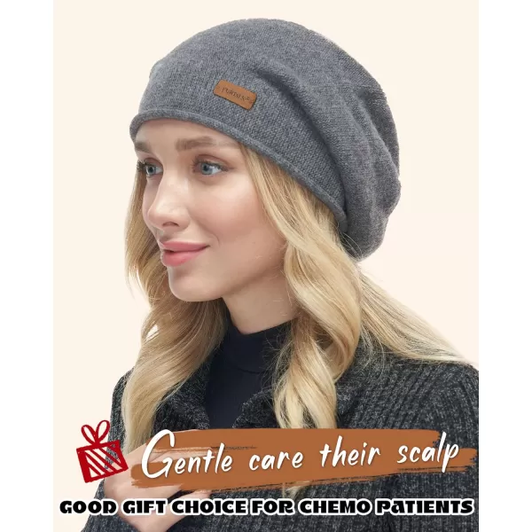 FURTALK Cashmere Slouchy Beanies for Women Winter Hats Soft Warm Beanie Hat Ladies Wool Knitting Skull Beanies
