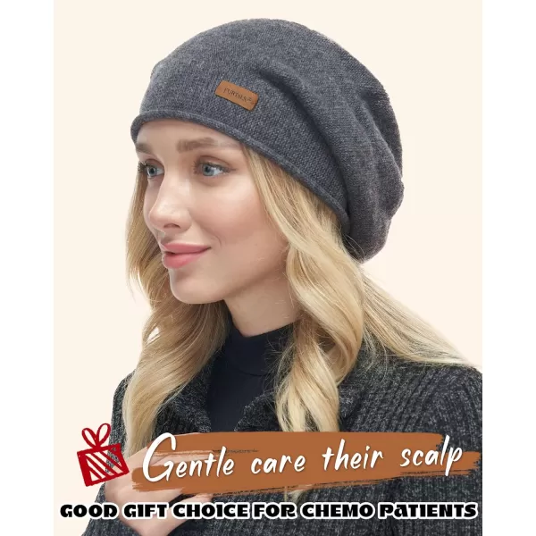 FURTALK Cashmere Slouchy Beanies for Women Winter Hats Soft Warm Beanie Hat Ladies Wool Knitting Skull Beanies