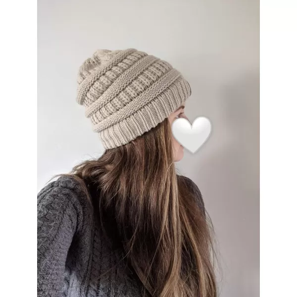 FURTALK Knit Beanie Hats for Women Men Fleece Lined Ski Skull Cap Slouchy Winter Hat