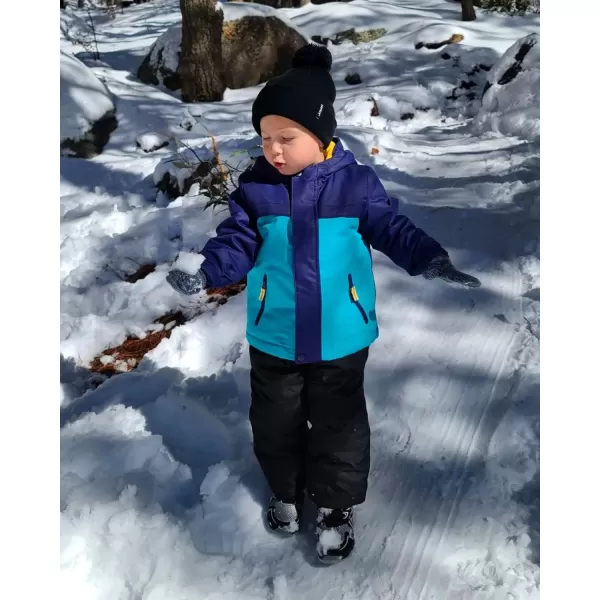 FURTALK Toddler Winter Hat Baby Boys Girls Pom Pom Beanie Hat Double Layer Kids Knit Winter Pom Hats