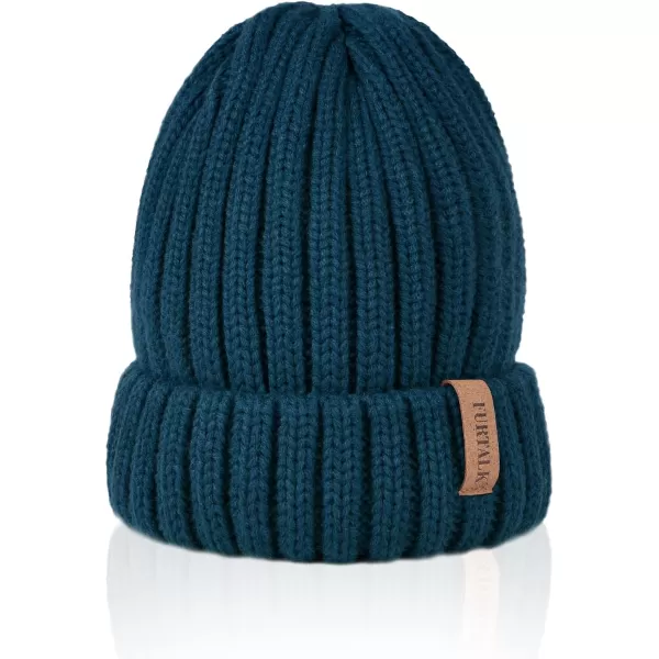 FURTALK Winter Hats for Women Fleece Lined Beanie Knit Chunky Womens Snow Cap