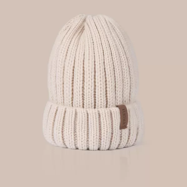 FURTALK Winter Hats for Women Fleece Lined Beanie Knit Chunky Womens Snow Cap