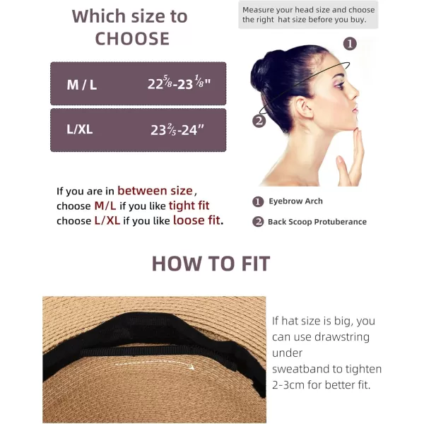 Straw Fedora Sun Hats for Women Men Summer Sun Beach Hat Packable Short Brim Roll Up Straw Panama Fedora Hat