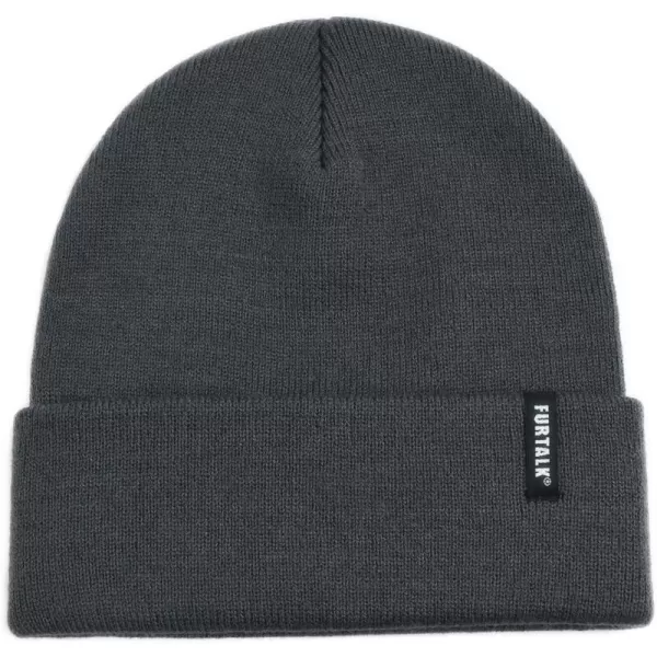FURTALK Beanie Hat for Men Women Winter Hats for Women Men Soft Warm Unisex Cuffed Beanie Knitted Skull Cap