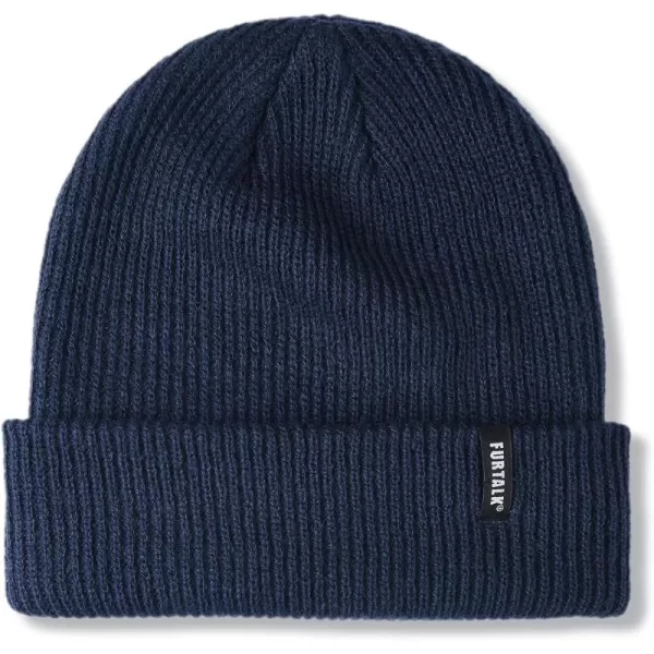 FURTALK Beanie Hat for Women Men Winter Hat Womens Cuffed Beanies Knit Skull Cap Warm Ski Hats