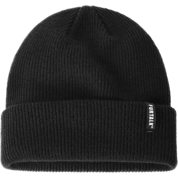 FURTALK Beanie Hat for Women Men Winter Hat Womens Cuffed Beanies Knit Skull Cap Warm Ski Hats