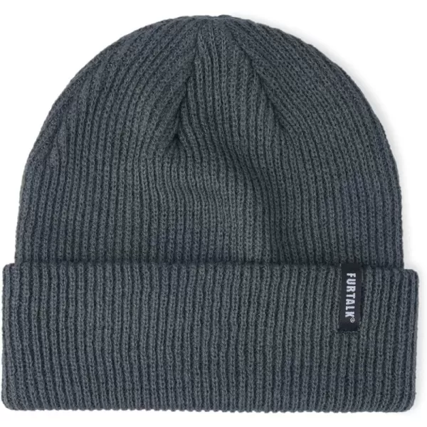 FURTALK Beanie Hat for Women Men Winter Hat Womens Cuffed Beanies Knit Skull Cap Warm Ski Hats
