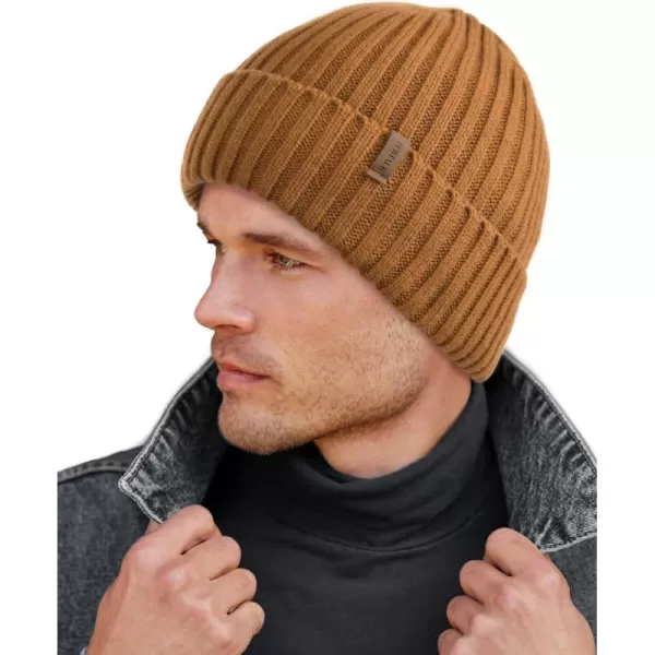 FURTALK Beanie Men Women Warm Winter Hats Acrylic Knit Cuffed Beanie Daily Beanie Hat Unisex Plain Skull Cap