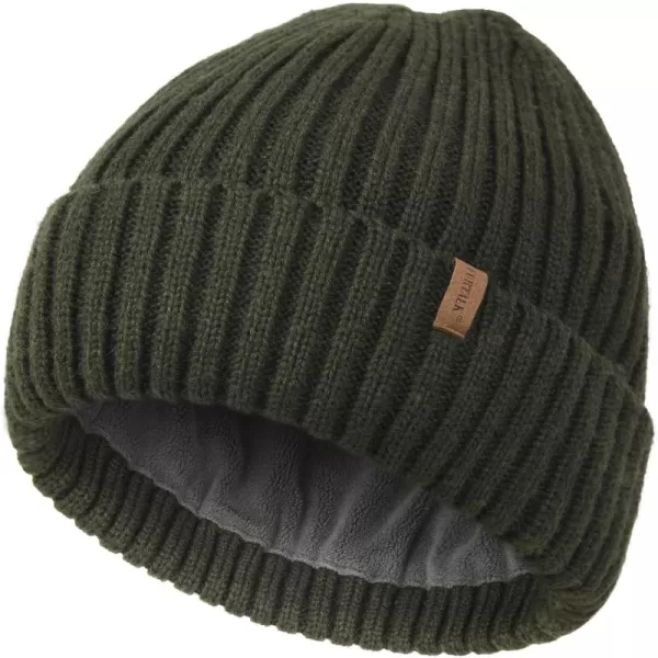 FURTALK Beanie Men Women Warm Winter Hats Acrylic Knit Cuffed Beanie Daily Beanie Hat Unisex Plain Skull Cap