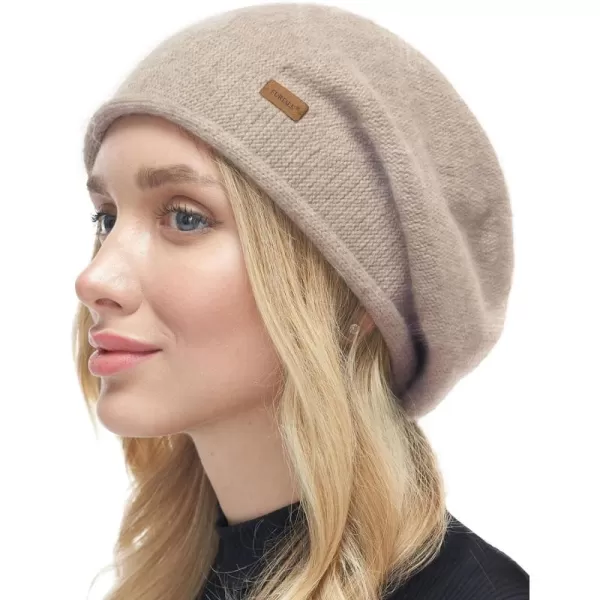 FURTALK Cashmere Slouchy Beanies for Women Winter Hats Soft Warm Beanie Hat Ladies Wool Knitting Skull Beanies