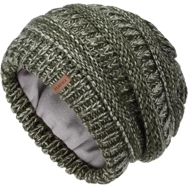 FURTALK Knit Beanie Hats for Women Men Fleece Lined Ski Skull Cap Slouchy Winter Hat