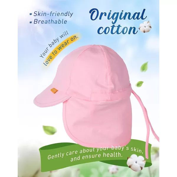 FURTALK Baby Sun Hat UPF 50+ UV Ray Sun Protection Cotton Toddler Hats for Boys Girls…