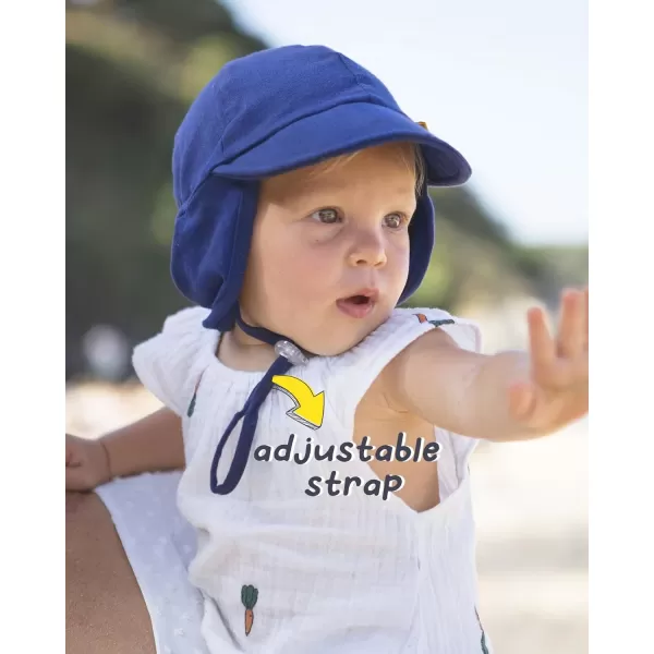 FURTALK Baby Sun Hat UPF 50+ UV Ray Sun Protection Cotton Toddler Hats for Boys Girls…