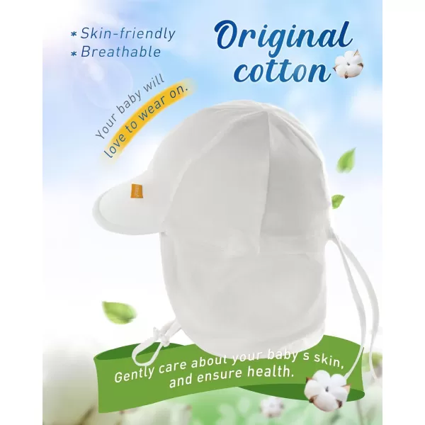 FURTALK Baby Sun Hat UPF 50+ UV Ray Sun Protection Cotton Toddler Hats for Boys Girls…