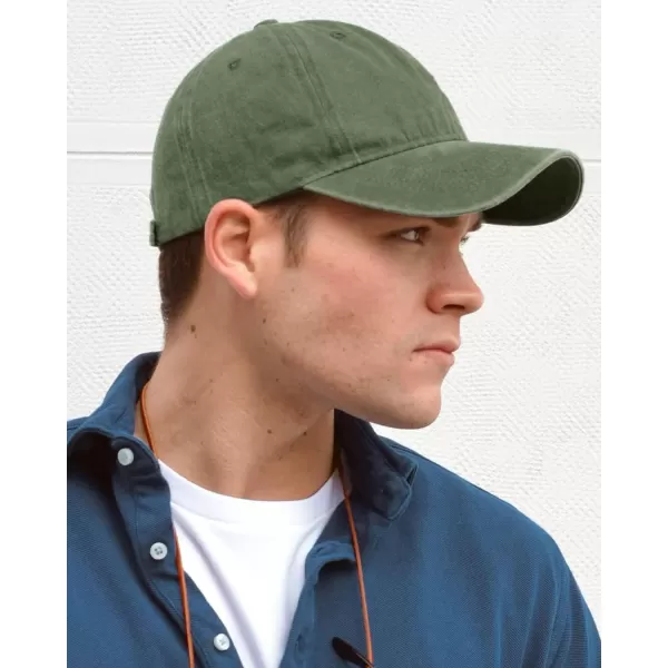 FURTALK Men and Women Vintage Washed Distressed Cotton Baseball Cap Plain Blank Adjustable Classic Baseball Hat Cap
