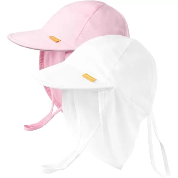FURTALK Baby Sun Hat UPF 50+ UV Ray Sun Protection Cotton Toddler Hats for Boys Girls…