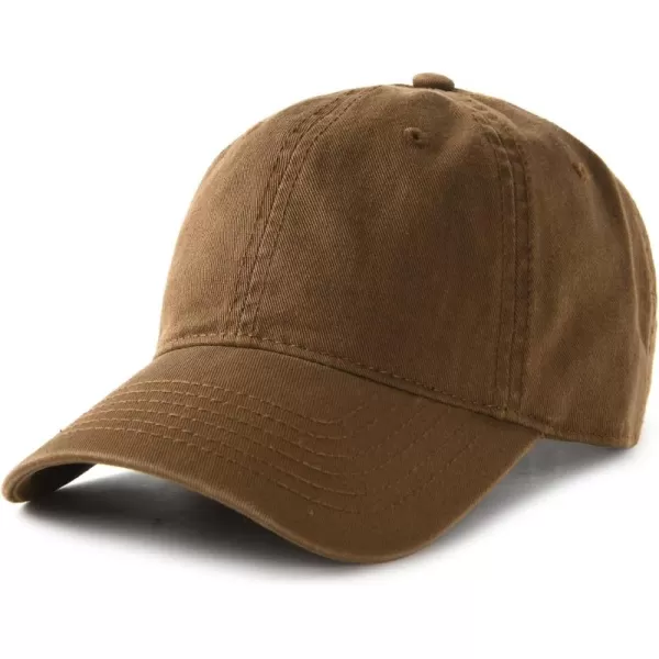 FURTALK Men and Women Vintage Washed Distressed Cotton Baseball Cap Plain Blank Adjustable Classic Baseball Hat Cap