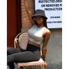 imageFURTALK Bucket Hats for Women Washed Cotton Packable Summer Beach Sun Hats Mens Womens Bucket Hat with Strings for TravelBlack