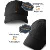 imageFURTALK Men and Women Vintage Washed Distressed Cotton Baseball Cap Plain Blank Adjustable Classic Baseball Hat CapBlackBeige