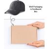 imageFURTALK Men and Women Vintage Washed Distressed Cotton Baseball Cap Plain Blank Adjustable Classic Baseball Hat CapDenim Blueblack