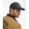 imageFURTALK Men and Women Vintage Washed Distressed Cotton Baseball Cap Plain Blank Adjustable Classic Baseball Hat CapDenim Blueblack
