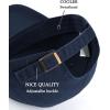 imageFURTALK Men and Women Vintage Washed Distressed Cotton Baseball Cap Plain Blank Adjustable Classic Baseball Hat CapNavy