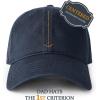 imageFURTALK Men and Women Vintage Washed Distressed Cotton Baseball Cap Plain Blank Adjustable Classic Baseball Hat CapNavy