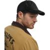 imageFURTALK Unisex Vintage Washed Unstructured Baseball Cap 100 Washed Cotton Soft Cap Adjustable Unisex Baseball Hat Dad HatBlack