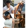 imageFURTALK Unisex Vintage Washed Unstructured Baseball Cap 100 Washed Cotton Soft Cap Adjustable Unisex Baseball Hat Dad HatBlack