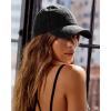 imageFURTALK Unisex Vintage Washed Unstructured Baseball Cap 100 Washed Cotton Soft Cap Adjustable Unisex Baseball Hat Dad HatBlack