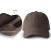 imageFURTALK Unisex Vintage Washed Unstructured Baseball Cap 100 Washed Cotton Soft Cap Adjustable Unisex Baseball Hat Dad HatCoffee