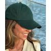 imageFURTALK Unisex Vintage Washed Unstructured Baseball Cap 100 Washed Cotton Soft Cap Adjustable Unisex Baseball Hat Dad HatForest Green