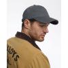 imageFURTALK Unisex Vintage Washed Unstructured Baseball Cap 100 Washed Cotton Soft Cap Adjustable Unisex Baseball Hat Dad HatGrey