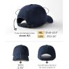 imageFURTALK Unisex Vintage Washed Unstructured Baseball Cap 100 Washed Cotton Soft Cap Adjustable Unisex Baseball Hat Dad HatNavy