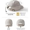 imageFURTALK Unisex Vintage Washed Unstructured Baseball Cap 100 Washed Cotton Soft Cap Adjustable Unisex Baseball Hat Dad HatStone