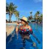 imageFURTALK Womens Mens Wide Brim Straw Panama Hat Fedora Summer Beach Sun Hat UPF Straw Hat for WomenAebeige 02
