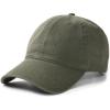 imageFURTALK Unisex Vintage Washed Unstructured Baseball Cap 100 Washed Cotton Soft Cap Adjustable Unisex Baseball Hat Dad HatGreen