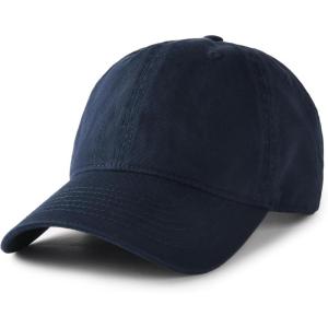 imageFURTALK Unisex Vintage Washed Unstructured Baseball Cap 100 Washed Cotton Soft Cap Adjustable Unisex Baseball Hat Dad HatNavy