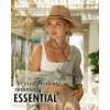 imageFURTALK Womens Summer Straw Sun Hats Wide Brim Panama Fedora Beach Hat with Wind Lanyard UPF 80Khaki