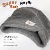 imageFURTALK Baby Beanie Cute Toddler Winter Hat Knit Boys Girls Warm 2 Pack Kids Embroidered Beanies Cap for 08 YearsBlackmixed Dark Grey