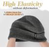 imageFURTALK Beanie Hat for Men Women Winter Hats for Women Men Soft Warm Unisex Cuffed Beanie Knitted Skull CapAcdark Mixed Black