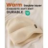imageFURTALK Beanie Hat for Men Women Winter Hats for Women Men Soft Warm Unisex Cuffed Beanie Knitted Skull CapBeige